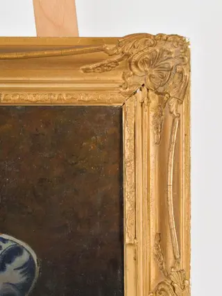 Meindert Krijnsen (1894-1942) - Stilleven met peren en druiven