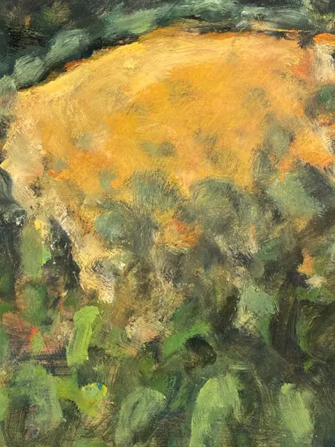 Furio Cavallini (1929-2012) - Paesaggio toscano - Poggio di Nocola