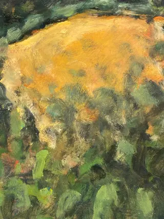 Furio Cavallini (1929-2012) - Paesaggio toscano - Poggio di Nocola