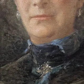 Paolo Gaidano (1861-1916) - Ritratto della Regina Margherita