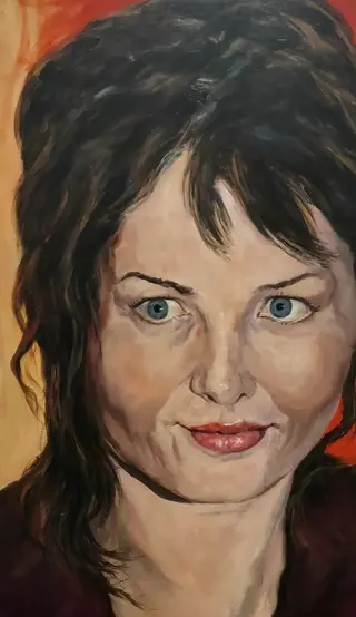 François de Vos (1955-2019) - Impressionistisch vrouwelijk portret