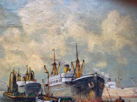 j v Reijn - Bedrijvigheid in de Rotterdamse haven