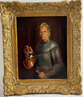 William Sibbons (XX) - A pair of portraits of noblemen