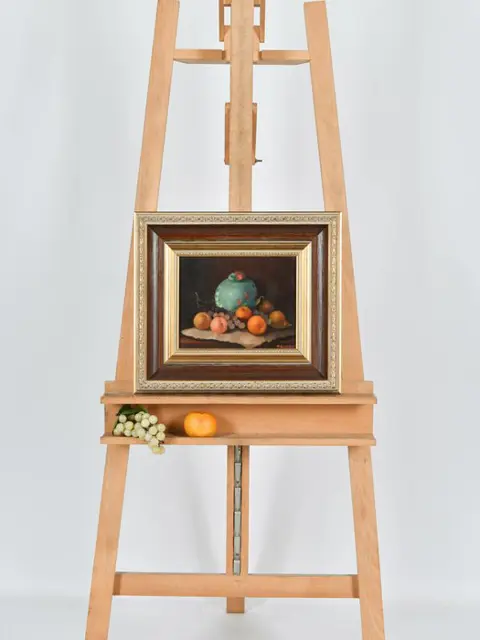 Reinier Wildeboer (1902-1989) - Stilleven fruit en Chinese gemberpot