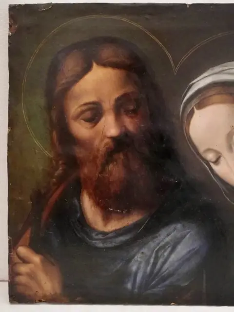 Italian School (XVIII) - Madonna with a Saint