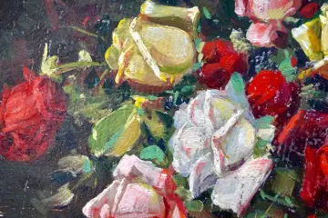 Constantin Paun (Romanian, XIX - XX) - Roses