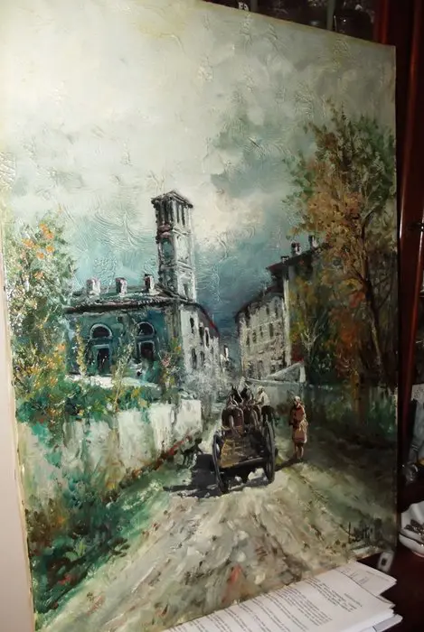 Pietro Virgilio Lietti (1938) - Strada di campagna