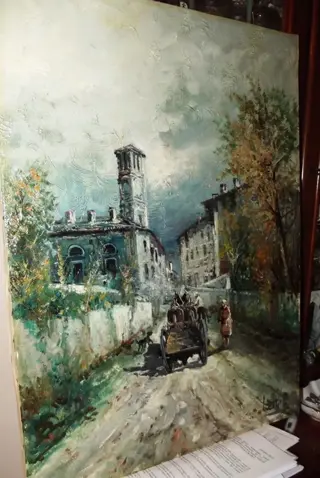 Pietro Virgilio Lietti (1938) - Strada di campagna