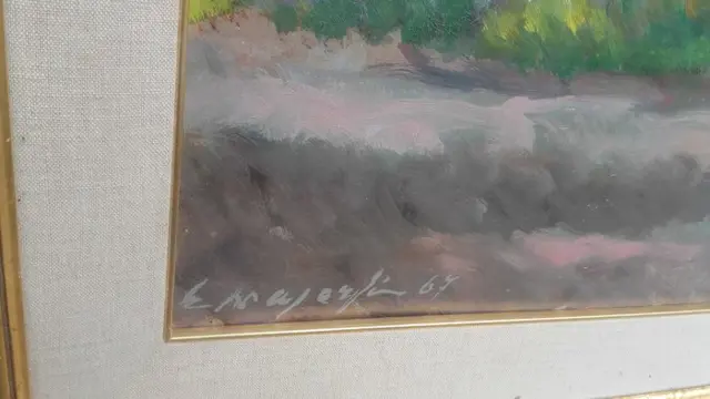 E. Maiolfi (1893-1972) - Paesaggio