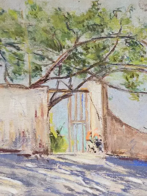 Giuseppe Casciaro (1863-1941) - Ingresso al parco