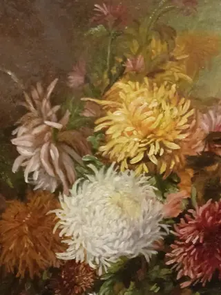 French School (XX) - Jarrón Multicolor