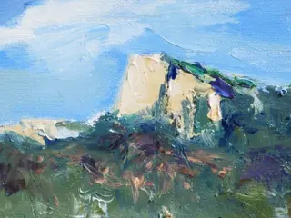 René Constant - les lavandes dans la Drôme provençale