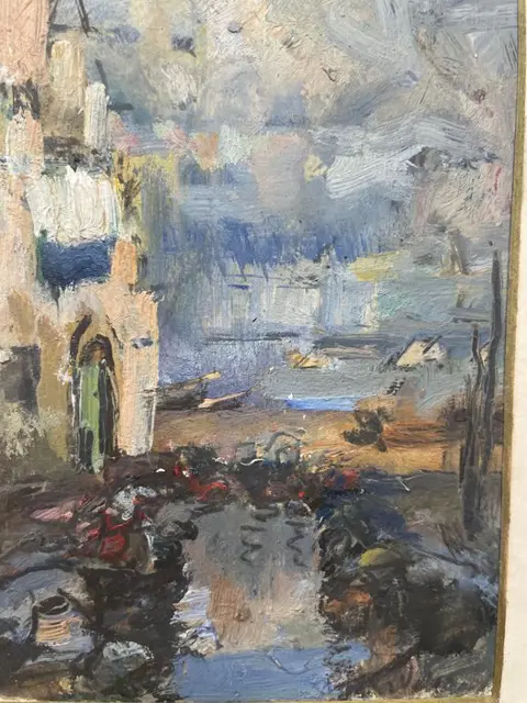 Gennaro Villani ( 1885-1948) - Paesaggio marino