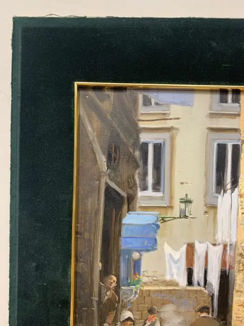 Francesco Tammaro (1939) - Scorcio Napoletano