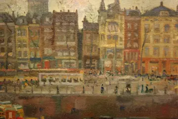 Hein Strolle (1897-1966) - Delfshaven / Binnenweg.