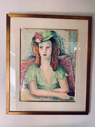 Pierre de Belay (1890-1947) - Shy Lady