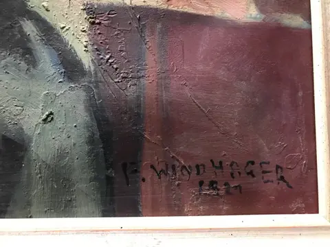 Franz Windhager (1879-1959) - Porträt einer Dame in österreichischer Tracht