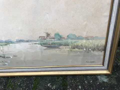 J v d Venne( Jan Simon Knikker jr) - Hollands Water Landschap