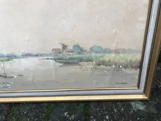 J v d Venne( Jan Simon Knikker jr) - Hollands Water Landschap