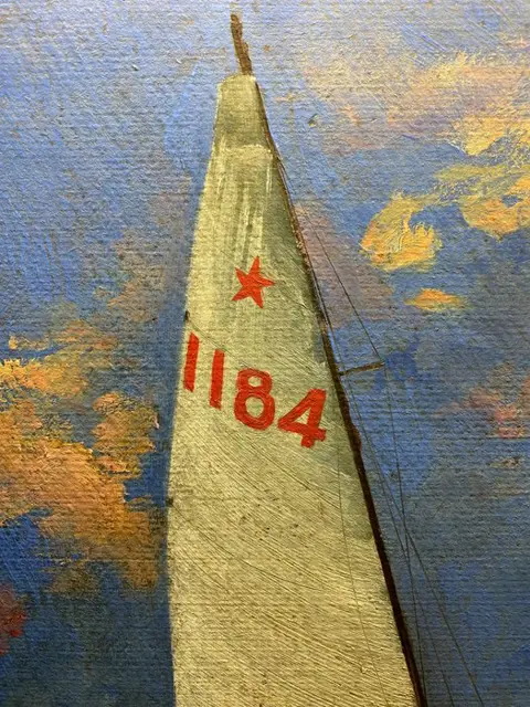 Angelo Maria Armao (pittore ligure) (XX) - Vele da diporto