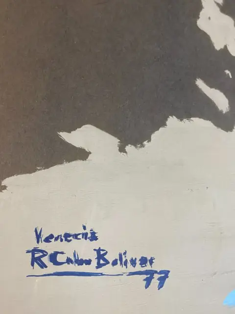 École Espagnole (XX) - Lagune de Papier