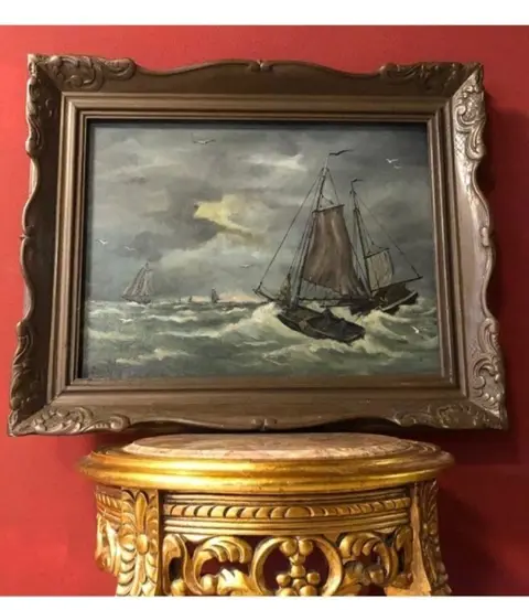 Hollandse school (XX) - Zee tafareel