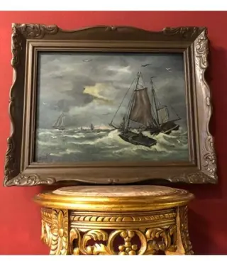 Hollandse school (XX) - Zee tafareel