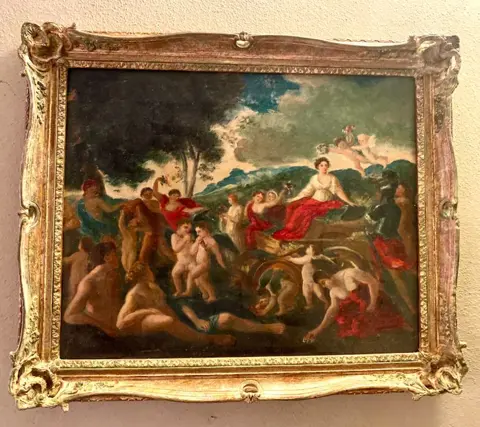 Scuola italiana (XIX) - Scena Mitologica (NO RESERVE)