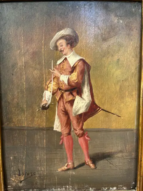 Ludger Larose (1868 - 1915) - Musketeer with Sword