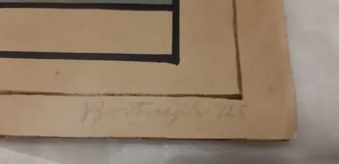 Sandor Bortnyik (1893-1976) (Attributed to) - Samenstelling