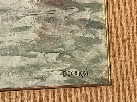 Nicolas De Corsi (1882–1956) - pescatori a Venezia