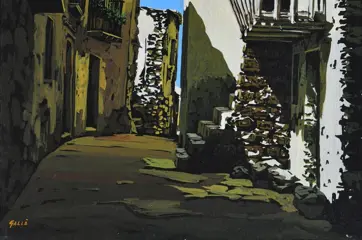 Giuseppe Gallà (1935) - Paesaggio