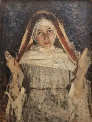 Giacomo Grosso (1860-1938) - La suorina