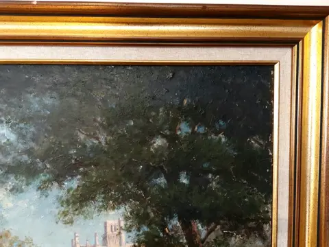 Marie Montalier XIXe - Grenoble au bord de l'Isère