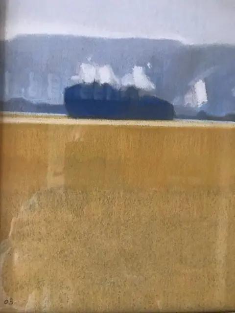 Daniel Caplain (XX) - Mon arbre en vallée de Seine