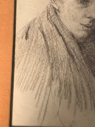 Nicola Ciletti (1883 – 1967) - Ritratto di donna - Disegno