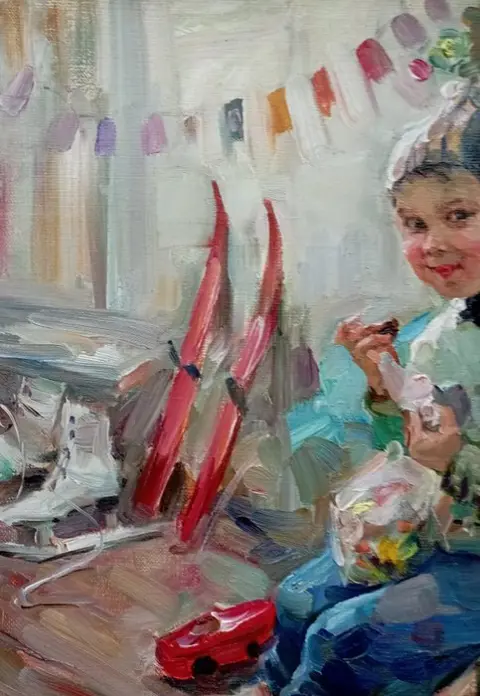 Elena Salnikova (1970) - Bonbons du Nouvel An