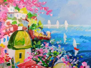 Alfredo Grimaldi (1950) - Positano