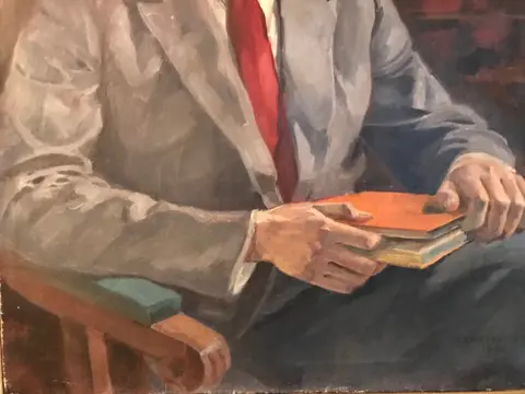 Karl Entdresser (1903-1978) - Porträt of Eduard Pernkopf, österreichischer Anatom