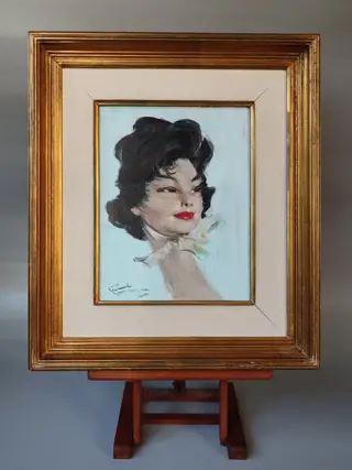 Jean-Gabriel Domergue (1889-1962) - Bagheera Kipling