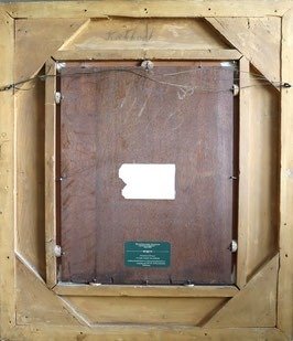 Gerard Koekkoek (1871-1956) - "Afgemeerd schip"