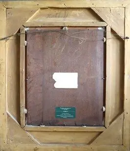 Gerard Koekkoek (1871-1956) - "Afgemeerd schip"