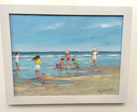 Hans Mijnsbergen ( 1945 ) - Strandplezier