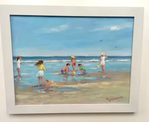 Hans Mijnsbergen ( 1945 ) - Strandplezier