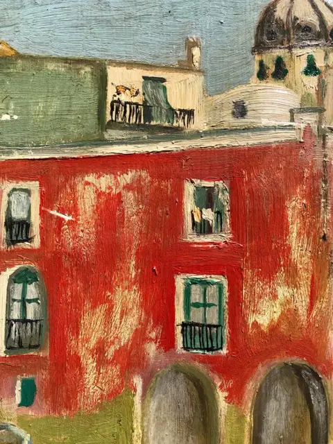 Spanish school (XX) - Spanish village