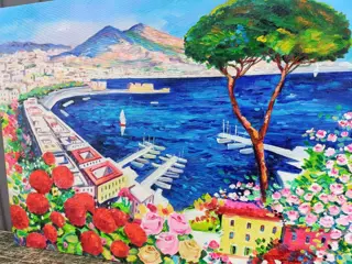 Alfredo Grimaldi (1950) - Golfo di Napoli