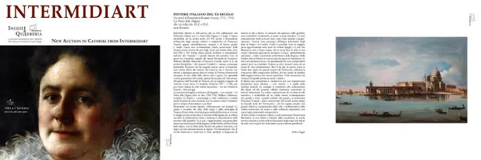 Scuola Italiana, XX - Nei modi di Guardi - La Punta della Dogana