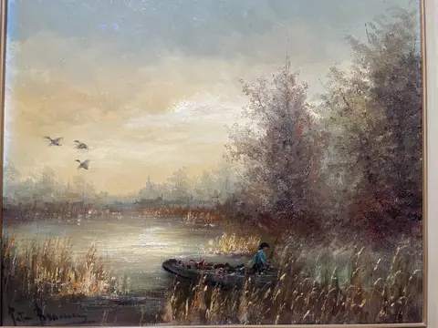 Peter Brouwer (1935 - 2010) - De visser