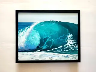 Europese school (XXI) - Realistische zeegolf