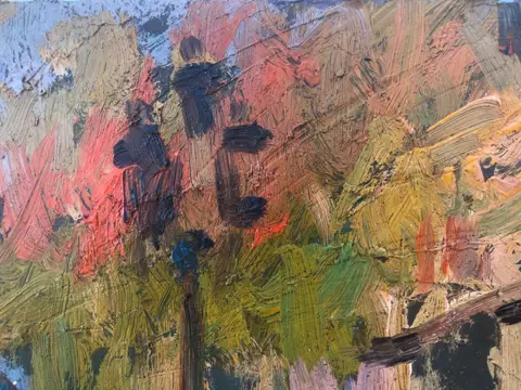 Josep Marfa Guarro (1928-2014) - Paisaje urbano Barcelona